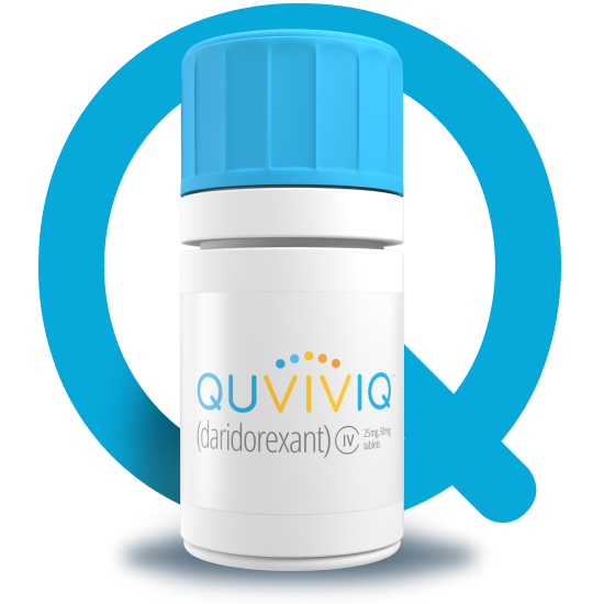 QUVIVIQ™ (daridorexant) Why QUVIVIQ?